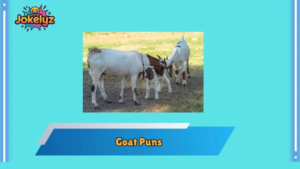 Goat Puns Perfect for Social Media Captions