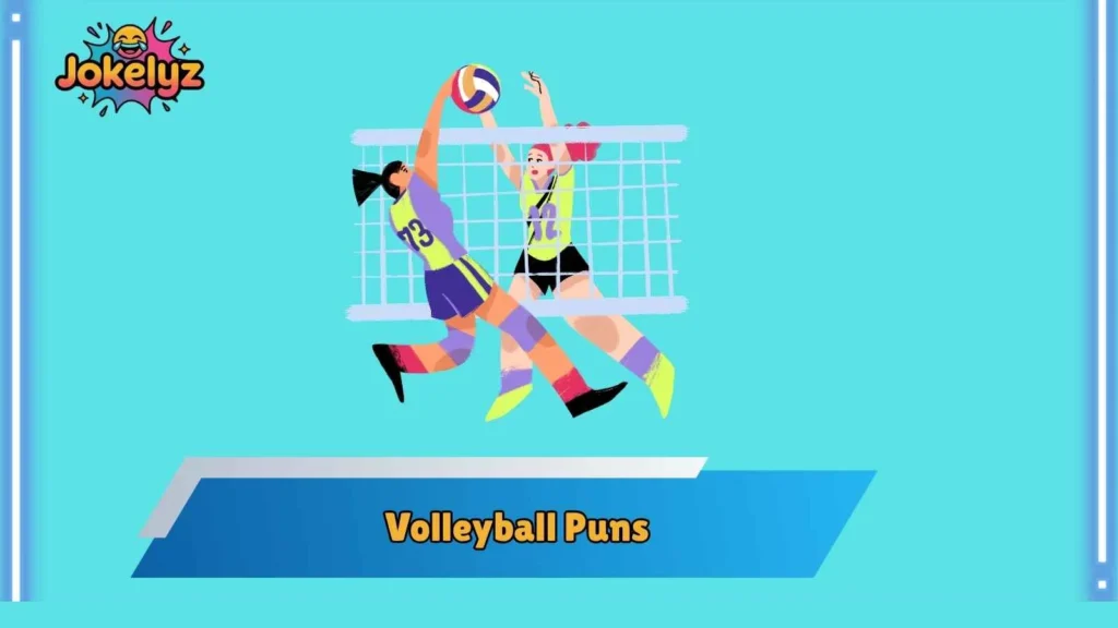 Hilarious Volleyball Puns About Team Spirit