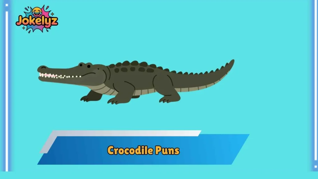 Crocodile Puns Perfect for Social Media Captions