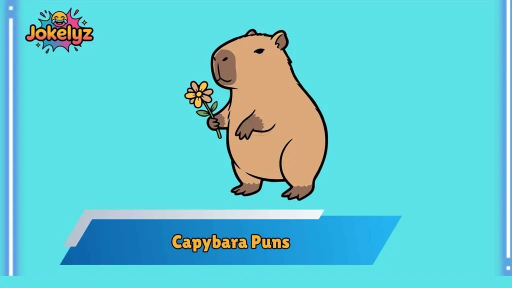 Cute Capybara Puns for Social Media Captions