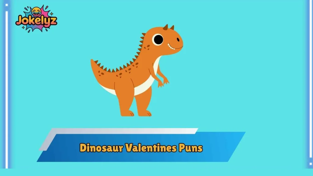 Dinosaur Valentines Puns for Kids