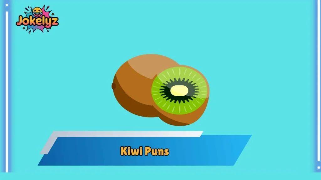 Funny Kiwi Puns for Social Media Captions