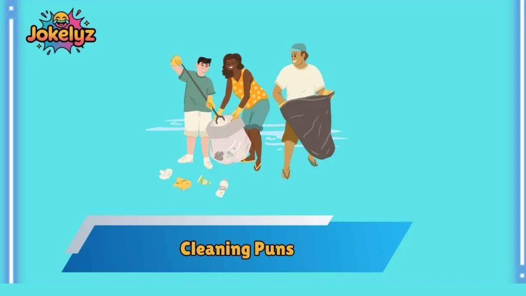 Mop and Bucket Puns